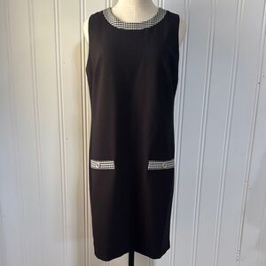 Karl Lagerfeld sleeveless shift dress size 10